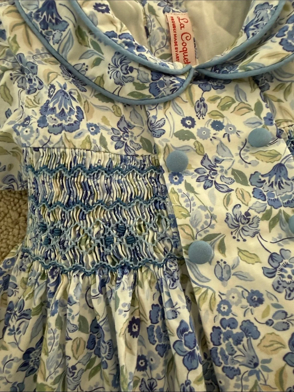 La Coqueta charming blue
